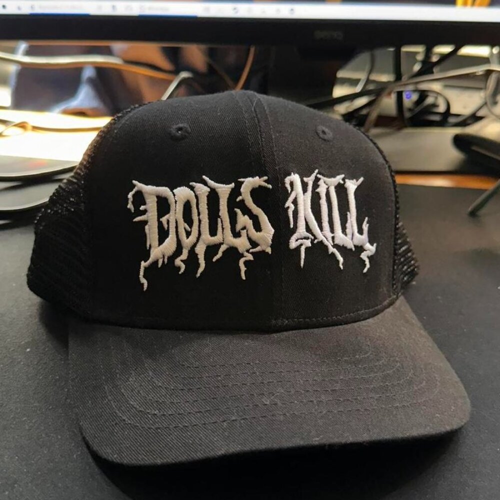 Dolls Kill Embroidered Trucker Hat